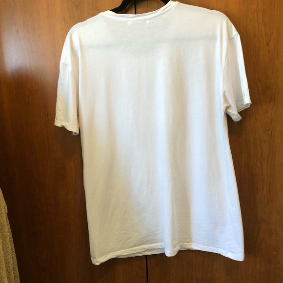 Zara woman Red Rhinestone Graphic T-Shirt - Picture 5 of 5